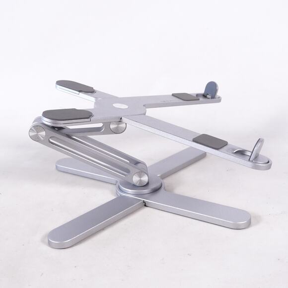 Omoton 360 Rotating Laptop Stand Riser Ergonomic Foldable Computer Desk Holder - Picture 3 of 11